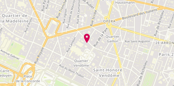 Plan de Bakus - Restaurant et bar à vin festif, 9 Rue des Capucines, 75001 Paris