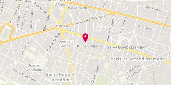 Plan de Nicolas Choiseul, 3 Rue de Choiseul, 75002 Paris