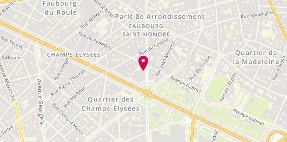 Plan de Nicolas, 49 Bis avenue Franklin Delano Roosevelt, 75008 Paris