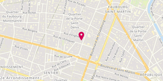 Plan de Nicolas Saint Denis Fbg, 39 Rue du Faubourg Saint-Denis, 75010 Paris