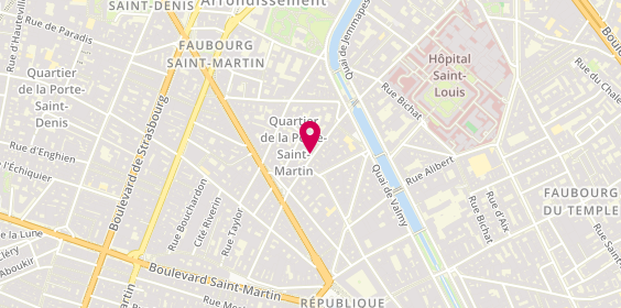 Plan de Nysa, 55 Rue de Lancry, 75010 Paris