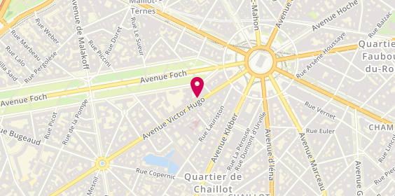 Plan de Lavinia, 22 avenue Victor Hugo, 75116 Paris