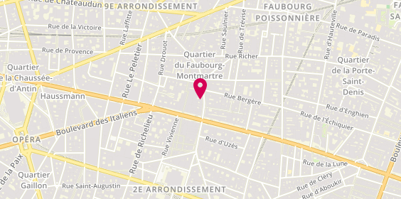 Plan de Nicolas, 13 Rue du Faubourg Montmartre, 75009 Paris