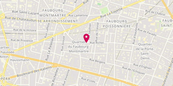 Plan de Lieu du Vin Richer, 39-41
39 Rue Richer, 75009 Paris