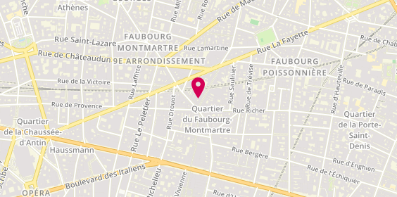 Plan de Nicolas Cadet, 3 Bis Rue Cadet, 75009 Paris
