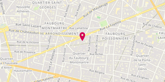 Plan de Ame & Esprit du Vin • CAVE A VINS & BAR, 22 Rue Cadet, 75009 Paris