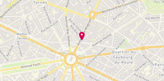Plan de Nicolas Wagram, 8 avenue de Wagram, 75008 Paris