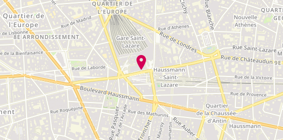 Plan de Drinks&Co, 106 Bis Rue Saint-Lazare, 75008 Paris