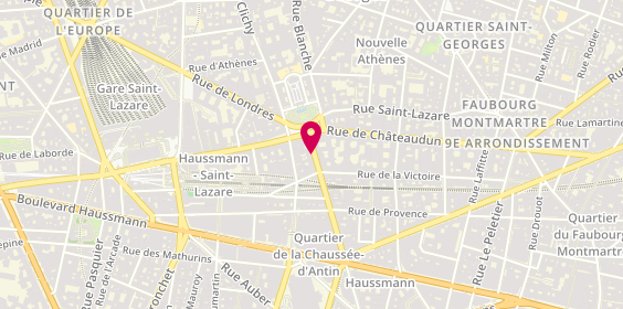 Plan de Nicolas, 51 Rue de la Chau. d'Antin, 75009 Paris