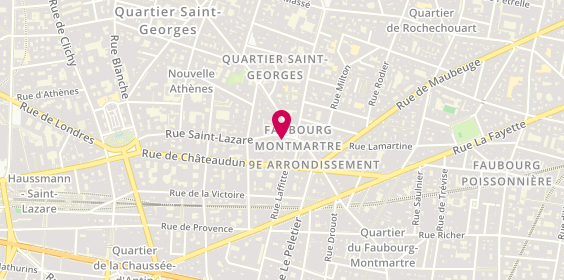 Plan de Paris Vino, 1 Rue Saint-Lazare, 75009 Paris