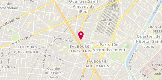Plan de Caves Bardou (Gare de l'Est), 124 Rue du Faubourg Saint-Denis, 75010 Paris