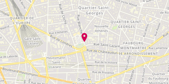 Plan de PhiloVino, 6 place d'Estienne d'Orves, 75009 Paris