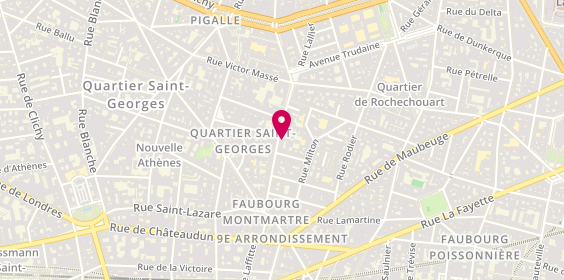 Plan de Cave Lambert, 34 rue des Martyrs, 75009 Paris