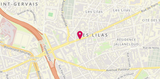 Plan de Nysa, 70 Rue de Paris, 93260 Les Lilas