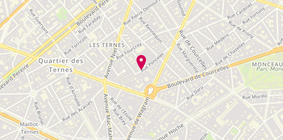 Plan de CAVAVIN, 21 Rue Poncelet, 75017 Paris