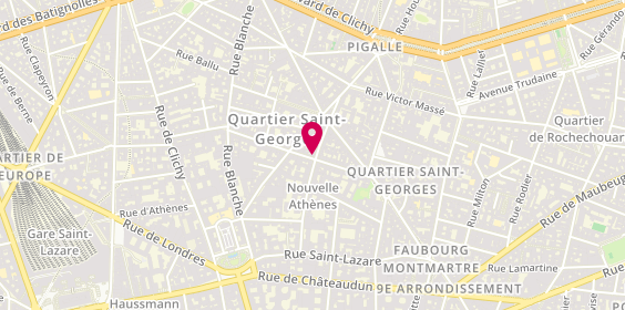 Plan de La Maison des Bulles, 26 Rue la Bruyère, 75009 Paris
