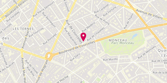 Plan de Nicolas Courcelles, 96 Rue de Courcelles, 75017 Paris