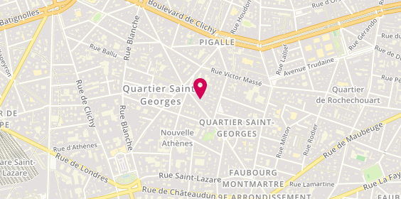 Plan de La Cave de Lorette, 54 Rue Notre Dame de Lorette, 75009 Paris