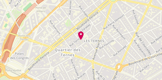 Plan de Nicolas Lebon, 6 Rue Lebon, 75017 Paris