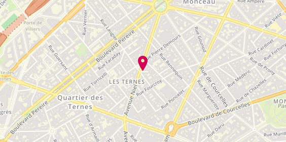 Plan de Caves Pétrissans, 30 Bis avenue Niel, 75017 Paris