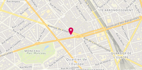 Plan de Clément Séléction, 4 Boulevard de Courcelles, 75017 Paris