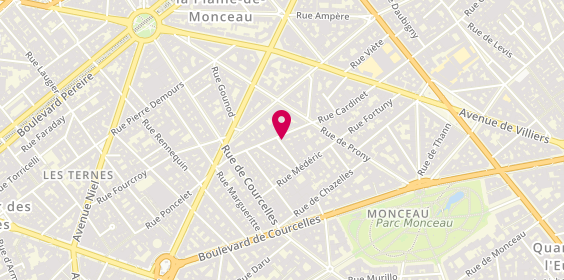 Plan de Les Domaines Qui Montent - Cardinet, 22 Rue Cardinet, 75017 Paris