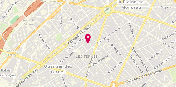 Plan de L'Entre deux Vins, 39 Rue Laugier, 75017 Paris
