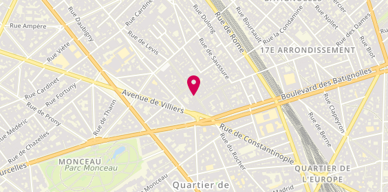 Plan de Nysa, 25 rue de Lévis, 75017 Paris