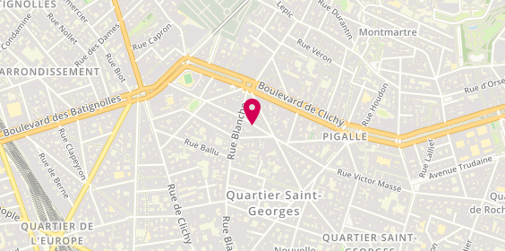 Plan de La P'tite Mousse, 29 Rue de Douai, 75009 Paris
