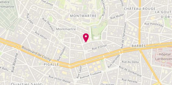 Plan de Cave Les Piqueurs, 6 Rue Tardieu, 75018 Paris