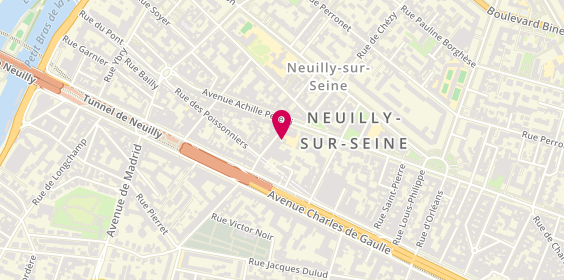 Plan de Nicolas, 18 Rue des Huissiers, 92200 Neuilly-sur-Seine