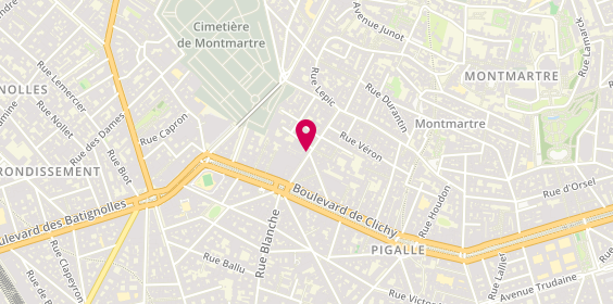 Plan de Nicolas Lepic, 13 Rue Lepic, 75018 Paris