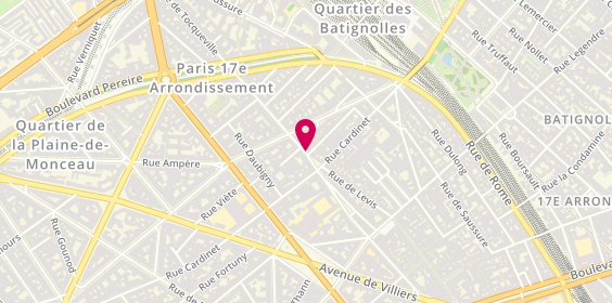 Plan de Nysa, 76 Rue de Tocqueville, 75017 Paris