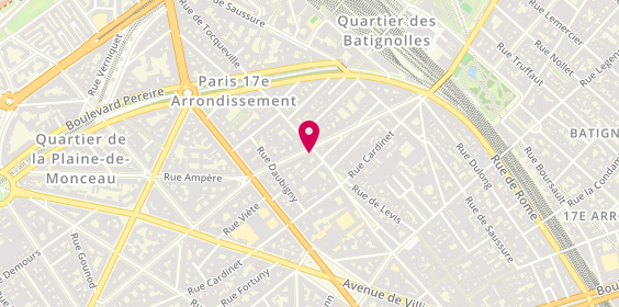 Plan de Nicolas Tocqueville, 29 Rue Jouffroy d'Abbans, 75017 Paris