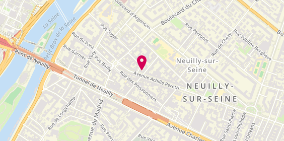 Plan de Nicolas, 138 avenue Achille Peretti, 92200 Neuilly-sur-Seine