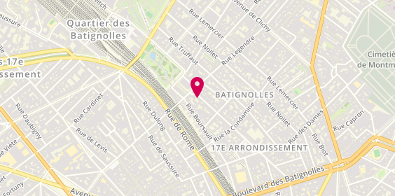 Plan de Nicolas, 65 Rue des Batignolles, 75017 Paris