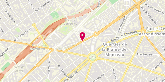 Plan de Les Caves de Courcelles, 206 Bis Rue de Courcelles, 75017 Paris