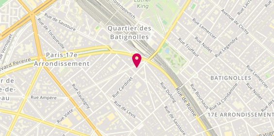 Plan de CasAlegria, 139 Rue Cardinet, 75017 Paris
