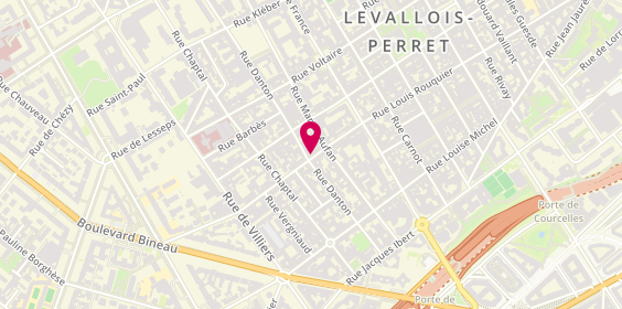 Plan de A la cave... où manger !, 23 Rue Louis Rouquier, 92300 Levallois-Perret