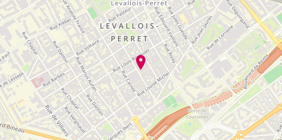 Plan de Le Repaire de Bacchus, 20 Rue Henri Barbusse, 92300 Levallois-Perret