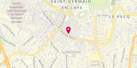Plan de La Cave du Vieil Abreuvoir, 4 Rue du Vieil Abreuvoir, 78100 Saint-Germain-en-Laye