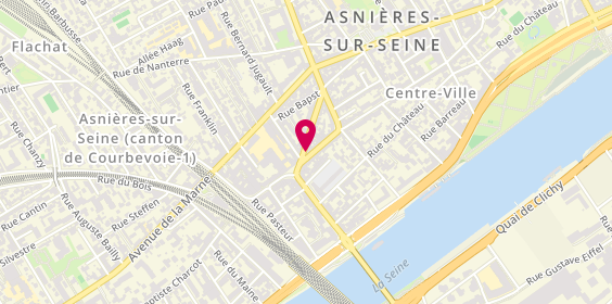 Plan de Nicolas Asnieres, 38 grande Rue Charles de Gaulle, 92600 Asnières-sur-Seine