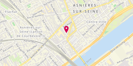 Plan de Mille & Zim Asnières, 6 Rue de Verdun, 92600 Asnieres