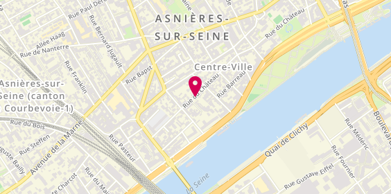 Plan de Cap Saveurs, 30 Rue du Château, 92600 Asnières-sur-Seine