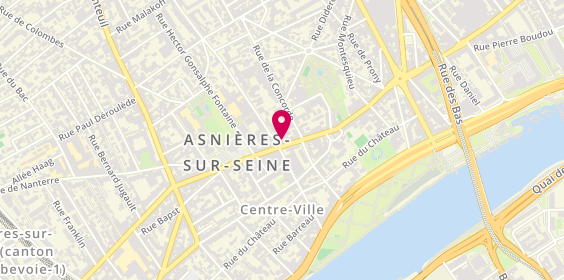 Plan de Nicolas, 9 Rue Pierre Brossolette, 92600 Asnières-sur-Seine