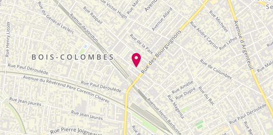 Plan de Chais Coco - Caviste Bois Colombes, 4 Rue Mertens, 92270 Bois-Colombes