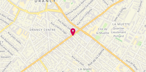 Plan de Nicolas Drancy Barbusse, 114 avenue Henri Barbusse, 93700 Drancy