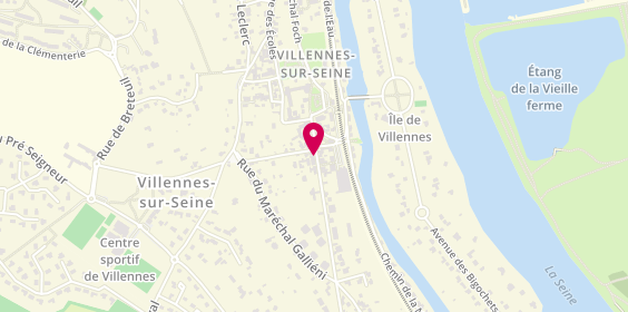 Plan de Maison Brument, 369 avenue Georges Clemenceau, 78670 Villennes-sur-Seine