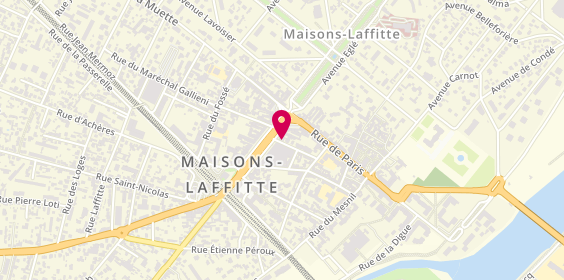 Plan de Nicolas, 11 avenue de Longueil, 78600 Maisons-Laffitte