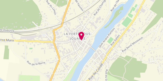 Plan de Le Repaire de Bacchus, 26 Rue des Pelletiers, 77260 La Ferté-sous-Jouarre